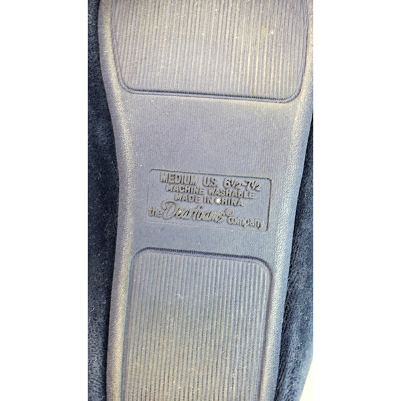 Blue Dearfoams Slippers - Picture 7 of 9